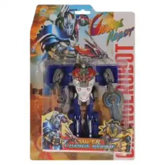 Shoprite Transformer robot boys playset offer