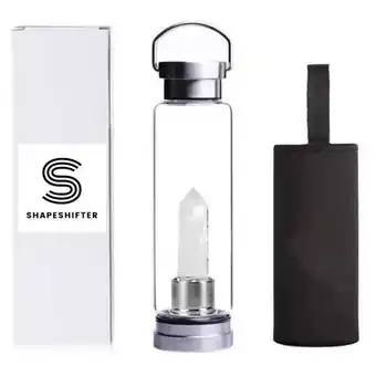 Faithful to Nature Shapeshifter crystal elixir water bottle - cl... offer