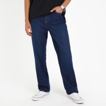 Redbat men's dark wash straight jeans