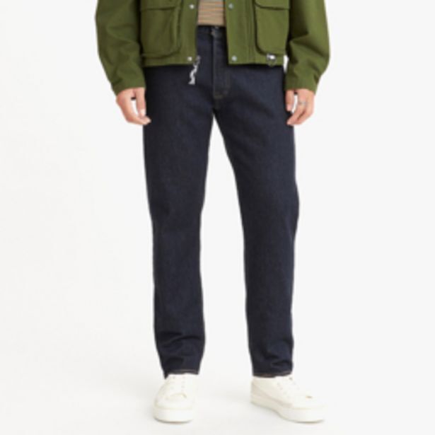 Levis dark blue 501 slim taper engine 