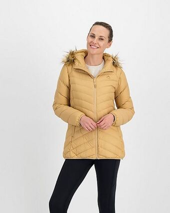 K-way women's dawn longer down jacket