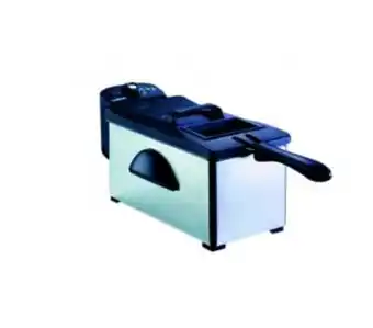 Salton 3lt deep fryer stainless steel sdf35