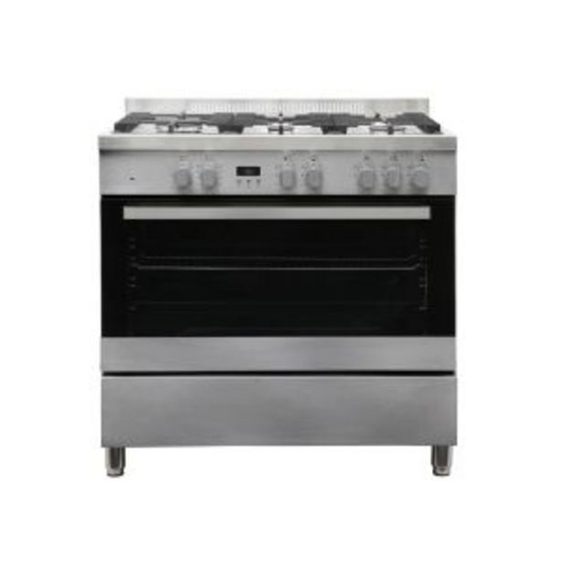 Defy 5 burner twin thermofan+ gas/electric cooker dgs906 offer at