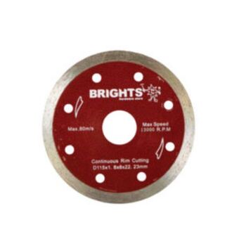 Brights Hardware Brights diamond cutting disc 115mm offer