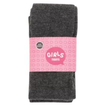 Shoprite Bare basics plain charcoal girls tights 6-7 years offer