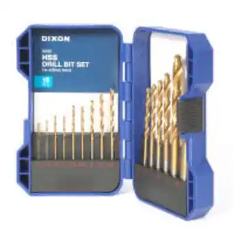 Dixon hss drill bit set