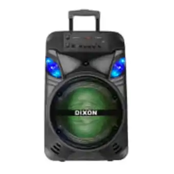 Dixon party box with 12" portable trolley speakers
