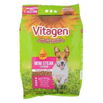 Game Vitagen mini steak dog food 8 kg offer