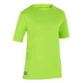 Kids’ surfing anti-uv water t-shirt - green