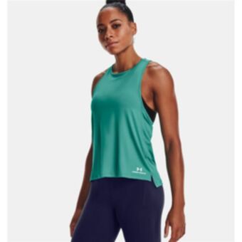 Women's under armour rush energy green tank