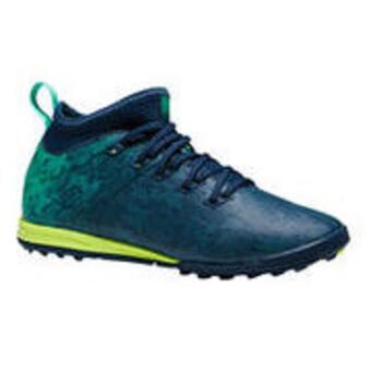 Decathlon Agility 900 hg kids' hard pitch football boots - petrol green offer