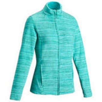 Decathlon Women’s mountain walking fleece jacket mh120 - green offer