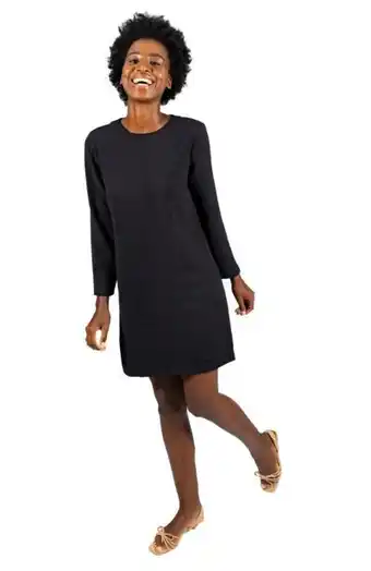 JAM Clothing Ladies long sleeve dress - black offer
