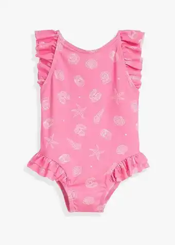 Recycled nylon shell print bather