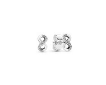 Pandora Sparkling infinity stud earrings offer