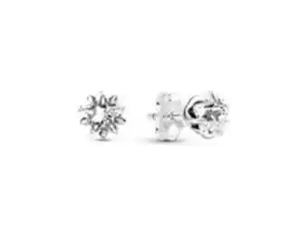 Celestial sparkling star stud earrings