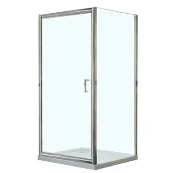 Evox elba semi-frameless pivot & panel                                885mm x 885mm x 1850mm x 6mm