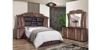 Russells Luca 2 piece bedroom suite, brown offer