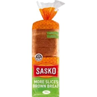 Shoprite Sasko more slices brown bread 700g offer