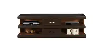 Polo plasma stand, two tone brown