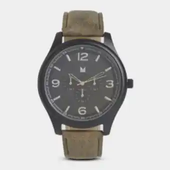 Markham Mkm fatigue essential nubuck pu watch offer
