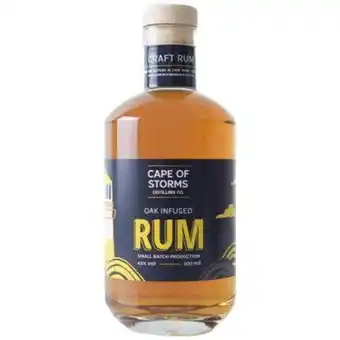 Norman Goodfellows Cape of storms oak infused rum 500ml offer
