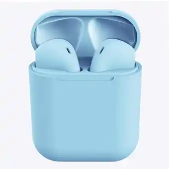 Takealot Tws i12 earpods - matte finish - light blue offer