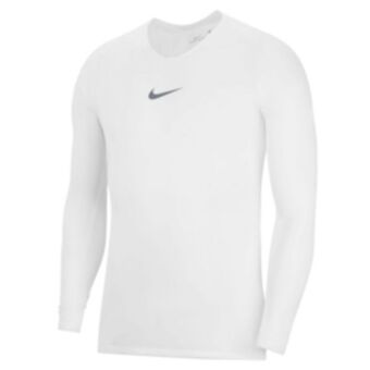 Totalsports Nike dri-fit park first layer men's white soccer jersey offer