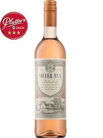 Getwine Zorgvliet silver myn rose offer