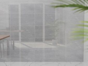 CTM Angelina light shiny ceramic wall tile - 600 x 300mm offer