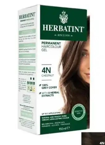 Herbatint hair colours - 4n chestnut