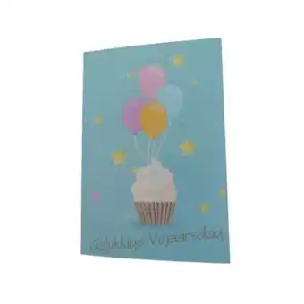 Toy Kingdom Birthday card afrikaans cupcake offer