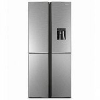 HiFi Corp "hisense 392lt four door water dispenser fridge, metallic h520fi" offer