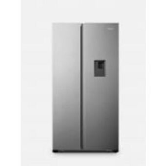 HiFi Corp Hisense 514lt stainless steel side by side fridge freezer h670sia-wd offer
