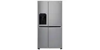 Bradlows Lg 601lt side-by-side fridge, silver gc-l247sluv offer