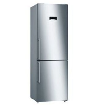 Hirsch's Bosch 324l silver combi fridge - kgn36xi33z offer