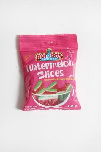 Gordons sweets - watermelon slices 60g