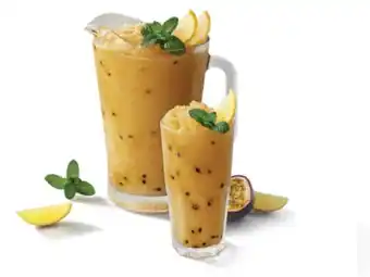 Passion fruit lemonade