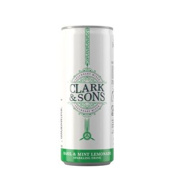 Norman Goodfellows Clark & sons basil & mint lemonade 250ml offer