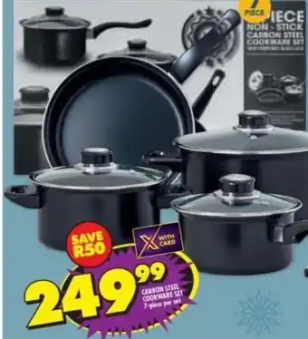 Shoprite Carbon steel cookware set offer