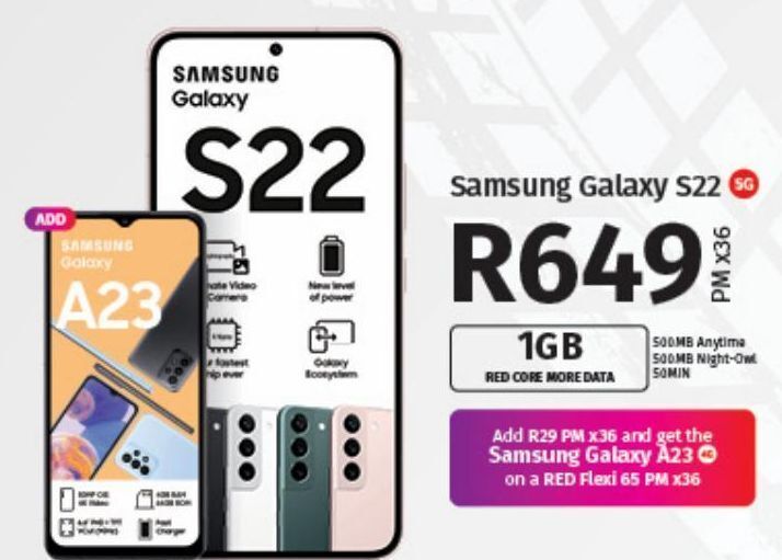 Samsung galaxy s22 offer at