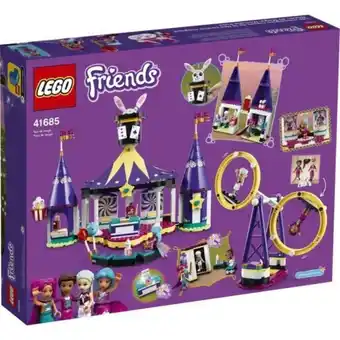 Friends magical funfair roller coaster