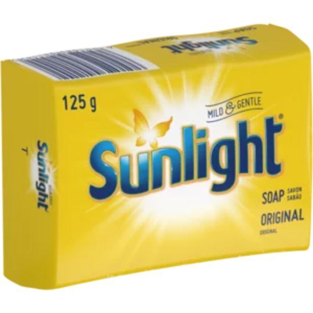 Sunlight mild & gentle laundry soap bar 125g offer at Shoprite