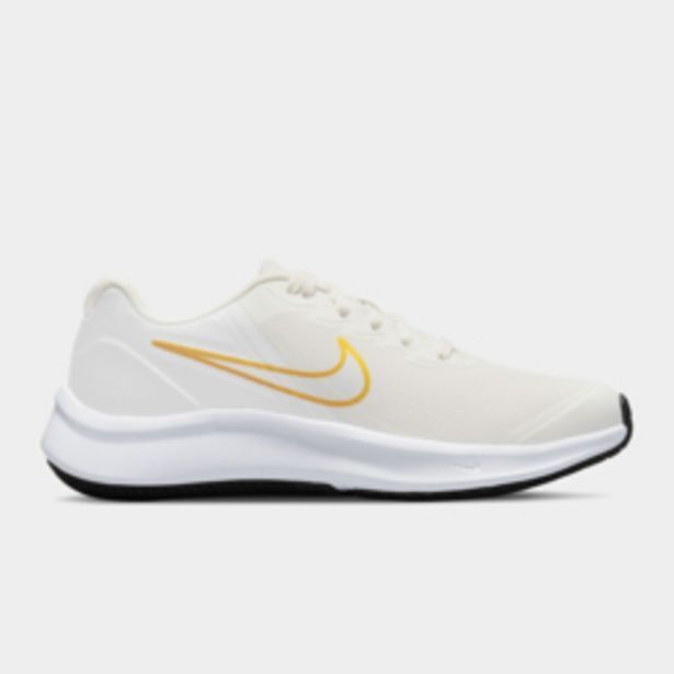 Totalsports Junior grade school nike star runner 3 natural/grey/gold shoe offer