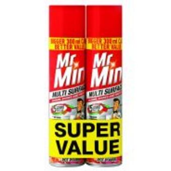 Mr min multi surface cleaner polish potpourri - 300ml value pack