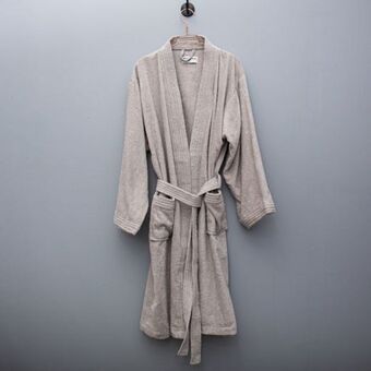 Whitehouse Whisper soft bathrobe - grey offer