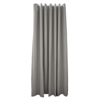 Home.life woven blockout eyelet curtain - grey