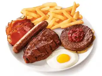 Wimpy Mixed grill offer