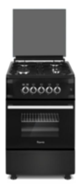 Ferre 4 burner black gas f5s40g2.fdi.b
