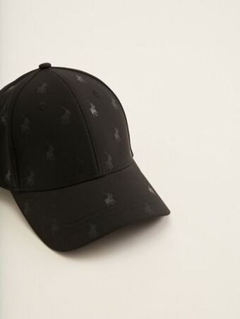 6 panel monogram peak